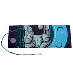Astronaut Full Color Roll Up Canvas Pencil Holder (s) by Vaneshart