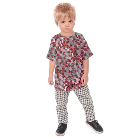 Covid 19 Kids  Raglan Tee by FabricRocks