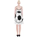 Soccer Lovers Gift Spaghetti Strap Velvet Dress View2