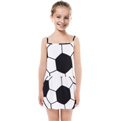 Soccer Lovers Gift Kids  Summer Sun Dress by ChezDeesTees