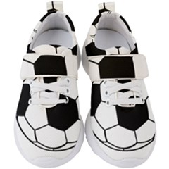 Soccer Lovers Gift Kids  Velcro Strap Shoes by ChezDeesTees