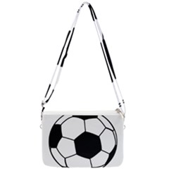 Soccer Lovers Gift Double Gusset Crossbody Bag by ChezDeesTees