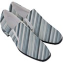 Modern Stripes Print Women Slip On Heel Loafers View3