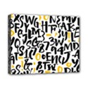 Letters-pattern Canvas 10  x 8  (Stretched) View1
