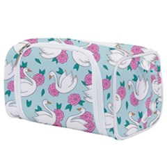 Classy-swan-pattern Toiletries Pouch by Vaneshart