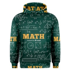 Realistic-math-chalkboard-background Men s Overhead Hoodie by Vaneshart