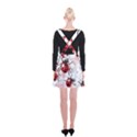 Ladybugs-pattern-texture-watercolor Suspender Skater Skirt View2