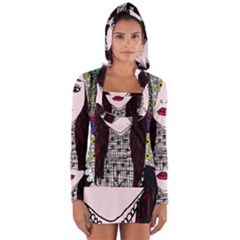 Chris Wall Long Sleeve Hooded T-shirt by snowwhitegirl