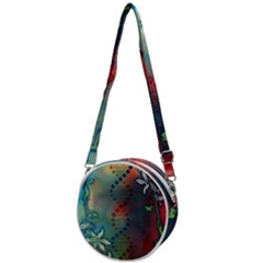 Flower Dna Crossbody Circle Bag by RobLilly