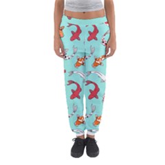 Pattern With Koi Fishes Women s Jogger Sweatpants by BangZart