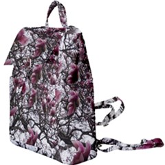 Saucer Magnolia Tree Buckle Everyday Backpack by okhismakingart