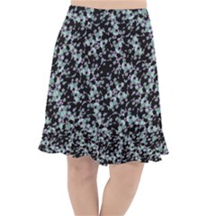 Intricate Modern Abstract Ornate Pattern Fishtail Chiffon Skirt by dflcprintsclothing