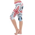 Motif Lightweight Velour Cropped Yoga Leggings View2