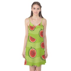 Seamless Background With Watermelon Slices Camis Nightgown by BangZart
