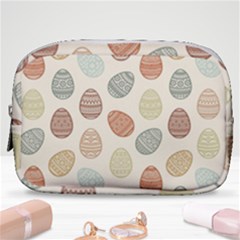 Seamless Pattern Colorful Easter Egg Flat Icons Painted Traditional Style Make Up Pouch (small) by BangZart