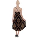 Vintage pattern High-Low Halter Chiffon Dress  View2