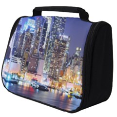 New-york Cityscape  Full Print Travel Pouch (big) by Dushan