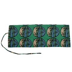 Bamboo Trees - The Asian Forest - Woods Of Asia Roll Up Canvas Pencil Holder (s) by DinzDas