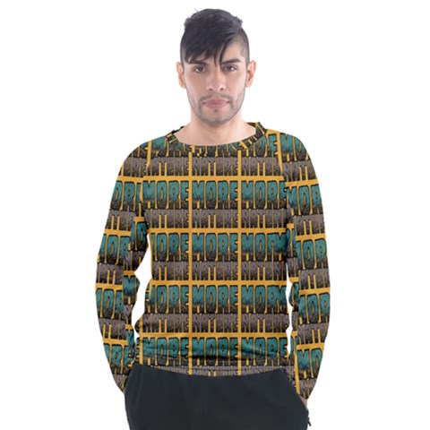 More Nature - Nature Is Important For Humans - Save Nature Men s Long Sleeve Raglan Tee by DinzDas