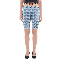 Mountain Bike - Mtb - Hardtail And Dirt Jump Yoga Cropped Leggings by DinzDas