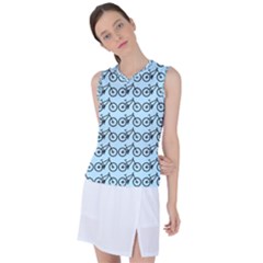 Mountain Bike - Mtb - Hardtail And Dirt Jump Women s Sleeveless Sports Top by DinzDas