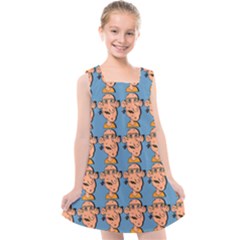 Village Dude - Hillbilly And Redneck - Trailer Park Boys Kids  Cross Back Dress by DinzDas
