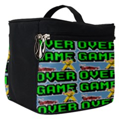 Game Over Karate And Gaming - Pixel Martial Arts Make Up Travel Bag (small) by DinzDas