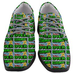 Game Over Karate And Gaming - Pixel Martial Arts Women Heeled Oxford Shoes by DinzDas