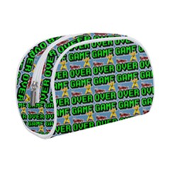 Game Over Karate And Gaming - Pixel Martial Arts Makeup Case (small) by DinzDas