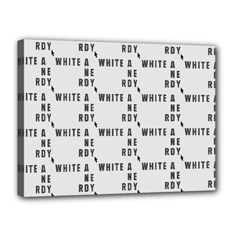 White And Nerdy - Computer Nerds And Geeks Canvas 16  X 12  (stretched) by DinzDas