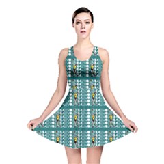 Volleyball Girl - Volleyball Oldschool Communist Reversible Skater Dress by DinzDas