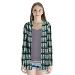 Beverage Cans - Beer Lemonade Drink Drape Collar Cardigan by DinzDas