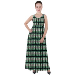 Beverage Cans - Beer Lemonade Drink Empire Waist Velour Maxi Dress by DinzDas