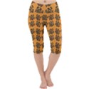 Inka Cultur Animal - Animals And Occult Religion Lightweight Velour Cropped Yoga Leggings View1