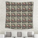 Bmx And Street Style - Urban Cycling Culture Square Tapestry (Large) View2