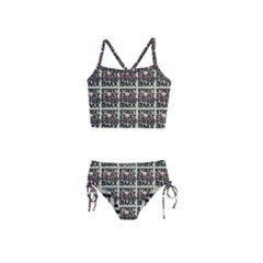 Bmx And Street Style - Urban Cycling Culture Girls  Tankini Swimsuit by DinzDas