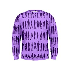 Normal People And Business People - Citizens Kids  Sweatshirt by DinzDas
