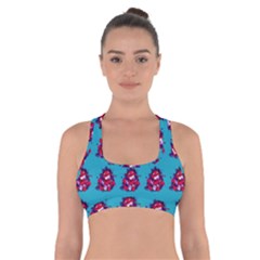 Little Devil Baby - Cute And Evil Baby Demon Cross Back Sports Bra by DinzDas
