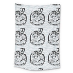 Monster Party - Hot Sexy Monster Demon With Ugly Little Monsters Large Tapestry by DinzDas