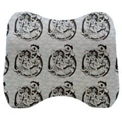 Monster Party - Hot Sexy Monster Demon With Ugly Little Monsters Velour Head Support Cushion by DinzDas