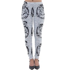 Monster Party - Hot Sexy Monster Demon With Ugly Little Monsters Lightweight Velour Leggings by DinzDas