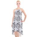 Monster Party - Hot Sexy Monster Demon With Ugly Little Monsters High-Low Halter Chiffon Dress  View1