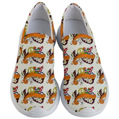 Love And Flowers And Peace Fo All Hippies Women s Lightweight Slip Ons by DinzDas