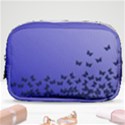 Gradient Butterflies pattern, flying insects theme Make Up Pouch (Small) View1