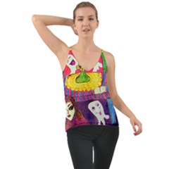 Circus Ghosts Chiffon Cami by snowwhitegirl