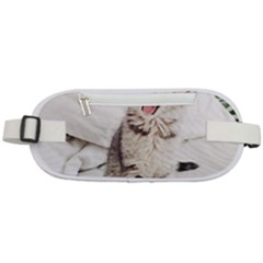 Laughing Kitten Rounded Waist Pouch by Sparkle