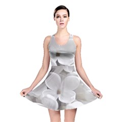 White Floral Reversible Skater Dress by Sparkle