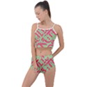 Pattern Ornament Gothic Style Elegant Font Tattoos Summer Cropped Co-Ord Set View1