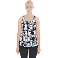 Graffiti Spray Can Characters Seamless Pattern Piece Up Tank Top by Amaryn4rt