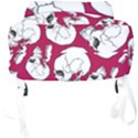 Terrible Frightening Seamless Pattern With Skull Full Print Backpack View4